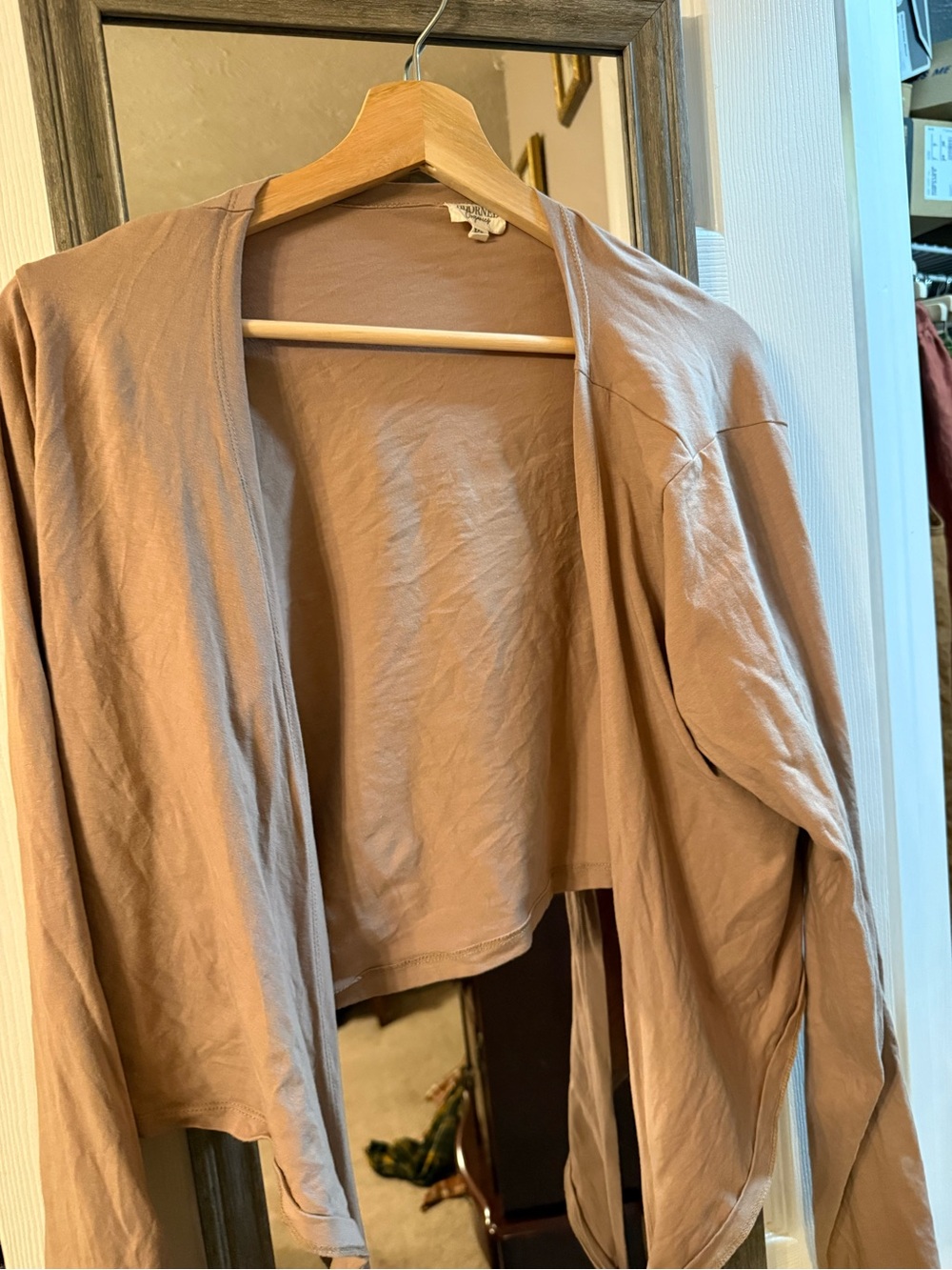 Adorned Organics Wrap Top - Picture 2 of 5